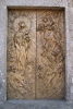 Portale in bronzo della Chiesa Regina Pacis - Cusano Milanino